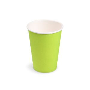 Papírový pohár (FSC Mix/PE) zelený Ø74mm 240ml [10 ks]