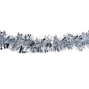 Dekorační girlanda (PET) stříbrná Ø11cm x 2m [1 ks]