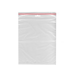 Rychlouzavírací kapsa (LDPE) transparentní 23 x 32 cm [1000 ks]