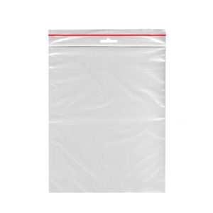 Rychlouzavírací kapsa (LDPE) transparentní 25 x 35 cm [1000 ks]
