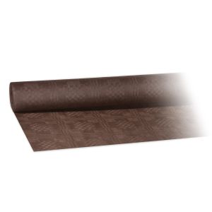 Ubrus (PAP) v roli hnědý 1,2 x 8 m [1 ks]