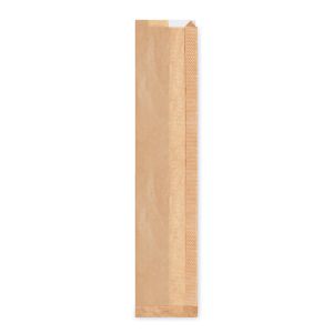 Papírový sáček (PAP/PP) s okénkem 12+5 x 59 cm `Baguette` [1000 ks]