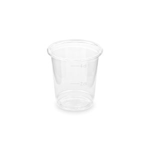 Sklenička (rPET) čirá Ø48mm 2cl/4cl [40 ks]