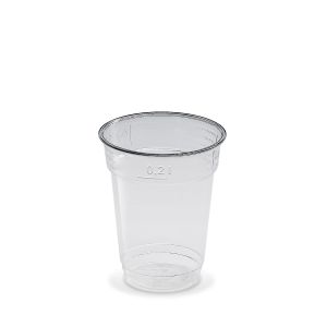 Pohár (rPET) čirý Ø78mm 0,2L [50 ks]