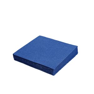 Ubrousek (PAP) 2vrstvý tmavomodrý 33 x 33 cm [50 ks]