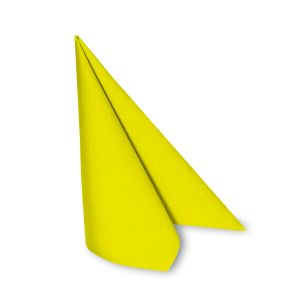 Ubrousek (PAP-Airlaid) PREMIUM žlutý 40 x 40 cm [50 ks]