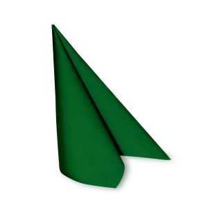 Ubrousek (PAP-Airlaid) PREMIUM tmavě zelený 40 x 40 cm [50 ks]