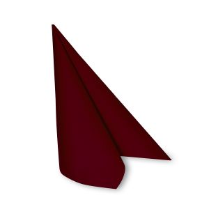 Ubrousek (PAP-Airlaid) PREMIUM bordó 40 x 40 cm [50 ks]