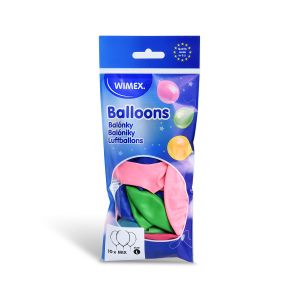 Nafukovací balonek barevný mix Ø30cm `L` [10 ks]