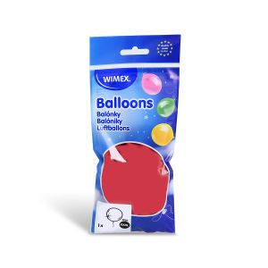 Nafukovací obří balón červený Ø70cm `XXXL` [1 ks]