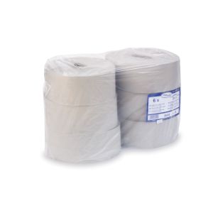 Toaletní papír (PAP-Recy) 1vrstvý natural `JUMBO` Ø24cm 210m [6 ks]