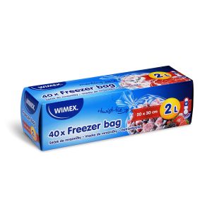 Sáček do mrazničky (LDPE) transparentní 20 x 30 cm 2L `M` [40 ks]