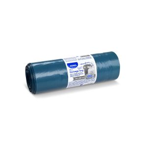 Pytel na odpadky (LDPE) zatahovací modré 70 x 100 cm 120L [25 ks]