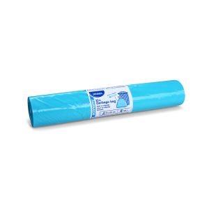 Pytel na odpadky (LDPE) ECONOMY extra-light modré 70 x 110 cm 120L [25 ks]