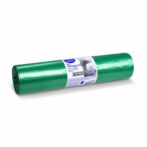 Pytel na odpadky (LDPE) zelený 70 x 110 cm 120L [25 ks]