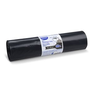 Pytel na odpadky (LDPE) extra-silný černý 70 x 110 cm 120L [15 ks]