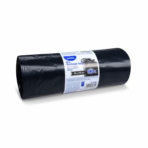 Pytel na odpadky (LDPE) černý 90 x 110 cm 140L [25 ks]