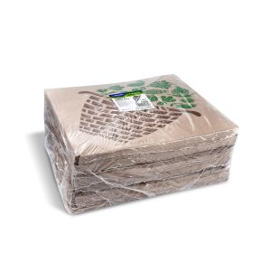 Papírový kornout hnědý 34 x 34 cm `1 kg` vázaný [1000 ks]
