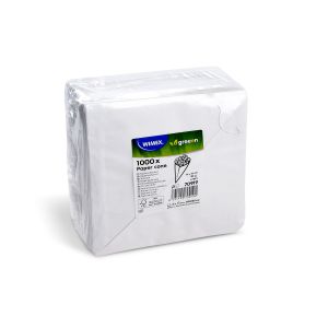 Papírový kornout bílý 19 x 19 cm `125g` vázaný [1000 ks]