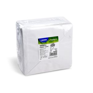 Papírový kornout bílý 23 x 23 cm `250g` vázaný [1000 ks]