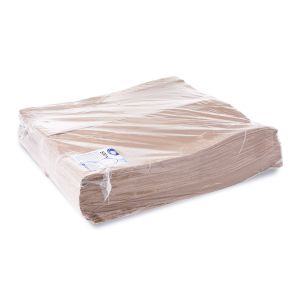 Papírová kapsa s bočním skladem hnědá 20+7 x 43 cm `5kg` [500 ks]