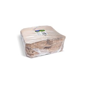Papírový sáček s 65mm křížovým dnem kraft 17 x 26 cm `1kg` [1000 ks]
