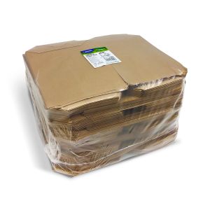 Papírový sáček s 68mm křížovým dnem kraft 20 x 29 cm `1,5kg` [1000 ks]