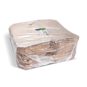 Papírový sáček s 92mm křížovým dnem kraft 22,5 x 37,5 cm `2,5kg` [1000 ks]