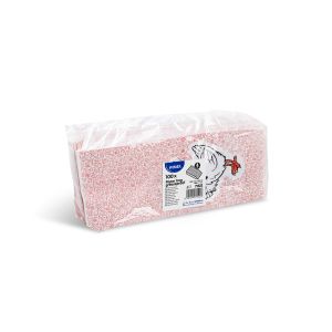 Papírový sáček (PAP/PE) 2vrstvý nepromastitelný na kuře 10,5+5,5 x 24 cm `1/2` [100 ks]
