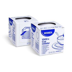 Rozetka do podšálku (PAP) bílá Ø9cm [1000 ks]