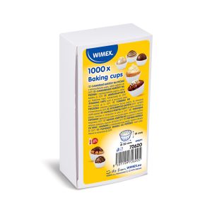 Cukrářský košíček (PAP) bílý Ø20 x 19 mm [1000 ks]