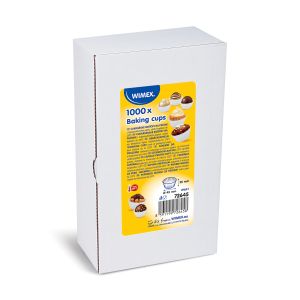Cukrářský košíček (PAP) bílý Ø45 x 25 mm [1000 ks]