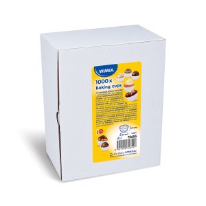 Cukrářský košíček (PAP) bílý Ø55 x 30 mm [1000 ks]