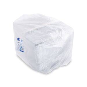 Vanička (rPET) s víčkem hranatá průhledná 800ml [50 ks]