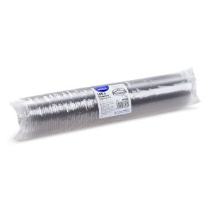 Víčko s otvorem pro pití (rPET) průhledné pro sklenici Ø90mm [100 ks]