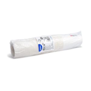 Papírový pohár (FSC Mix/PE) s cejchou bílý Ø80mm 0,3L [50 ks]