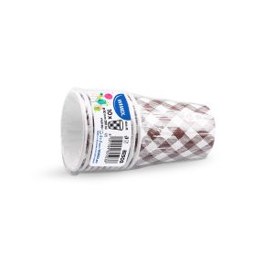 Papírový pohár Karo Ø80mm 280ml `M: 0,2L/8oz` [10 ks]