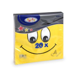 Ubrousek (PAP FSC Mix) 3vrstvý Smile 33 x 33 cm [20 ks]