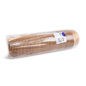 Papírová miska (PAP FSC Mix/PE) kraft Ø150mm 500ml [50 ks]