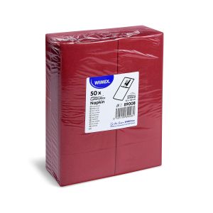 Ubrousek (PAP-Airlaid) CutleryStar PREMIUM bordó 40 x 32 cm [50 ks]