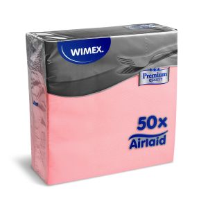 Ubrousek (PAP-Airlaid FSC Mix) PREMIUM růžový 40 x 40 cm [50 ks]
