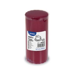 Rozetka (PAP-Airlaid) PREMIUM bordó Ø9cm [500 ks]