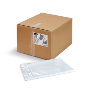 Kapsa plochá (PP) mikroperforovaná průhledná 16 x 25 cm v bloku [2000 ks]