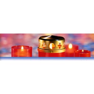 Iluminační svíčka 30% oleje Ø60 x 100 mm 60h.