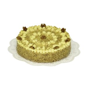 Dekorační krajka (PAP) kulatá bílá Ø30cm [6 ks]