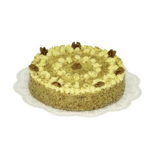 Dekorační krajka (PAP) kulatá bílá Ø32cm [6 ks]