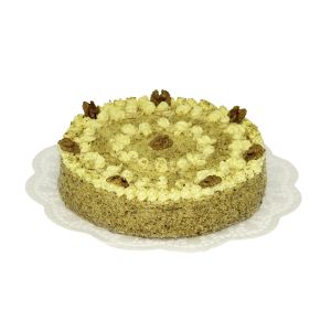 Dekorační krajka (PAP) kulatá bílá Ø36cm [6 ks]