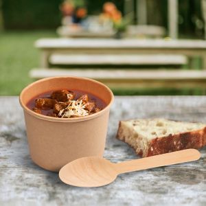 Lžíce (dřevěná) 16cm `XL` [100 ks]