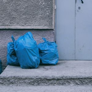 Pytel na odpadky (LDPE) extra silné modré 70 x 110 cm 120L [15 ks]
