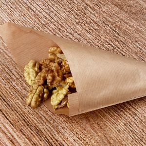 Papírový kornout kraft 17 x 17 cm `100g` vázán [1000 ks]